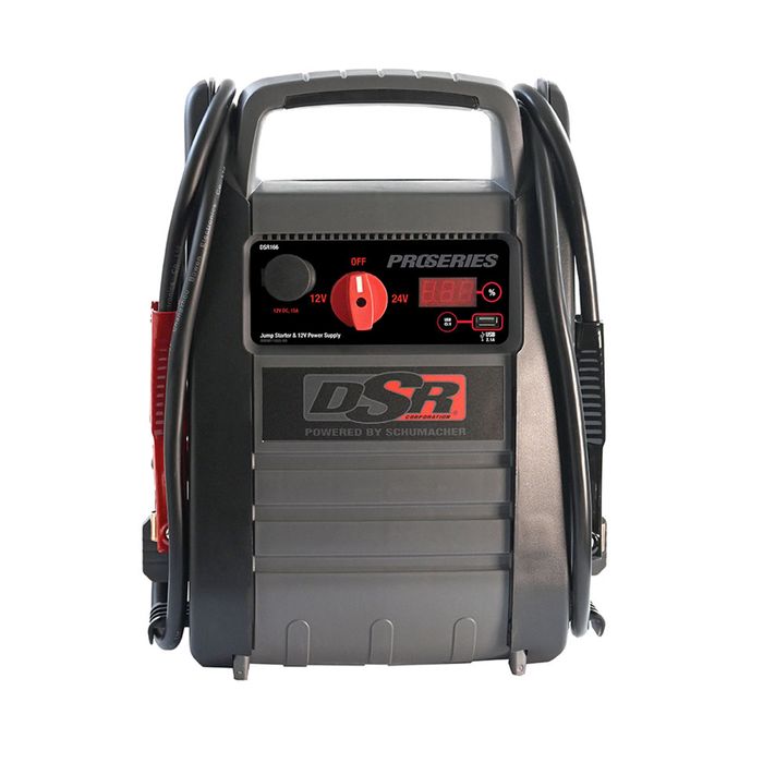 DSR 4,400 Peak Amps 12/24 Volt ProSeries Jump Starter with USB and DC Power DSR115