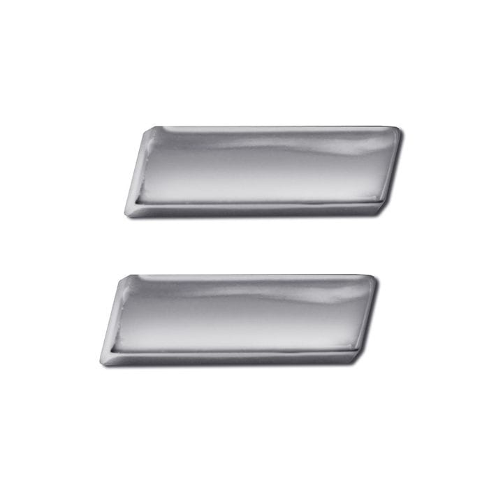 Electroplate Chrome Dash Symbol