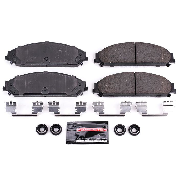 PowerStop Carbon Fiber Ceramic Disc Brake Pad Set Z23-1058