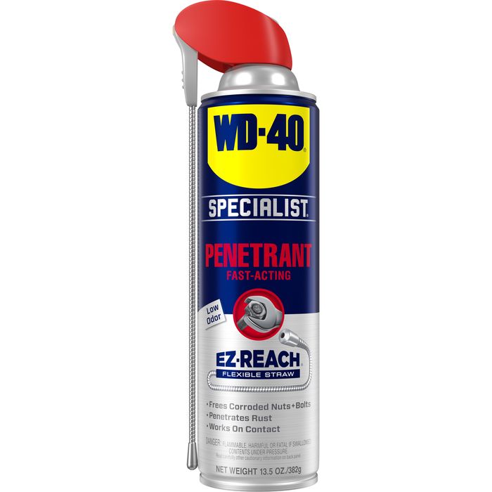 WD-40 Specialist Fast-Acting Penetrant Spray with Flexible Straw 13.5oz