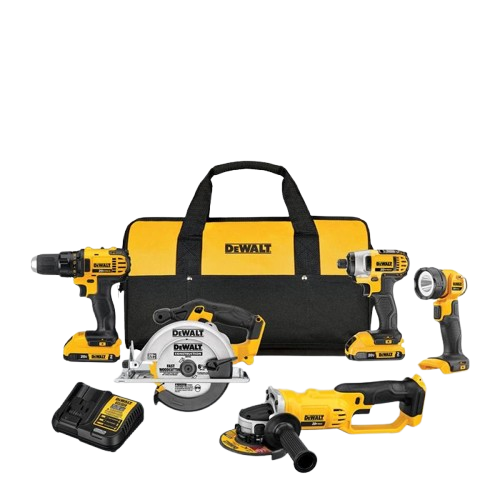 Dewalt 20 Volt Max Compact Cordless 5-Tool Combo Kit