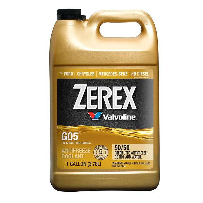 Zerex G05 Engine Coolant and Antifreeze Pre-Mixed