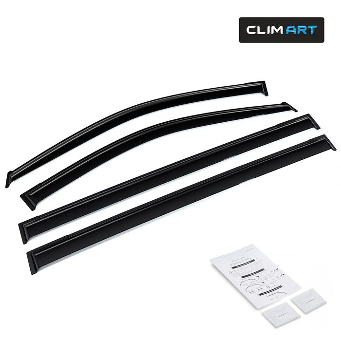 Clim Art Smoke Side Window Deflector 408089