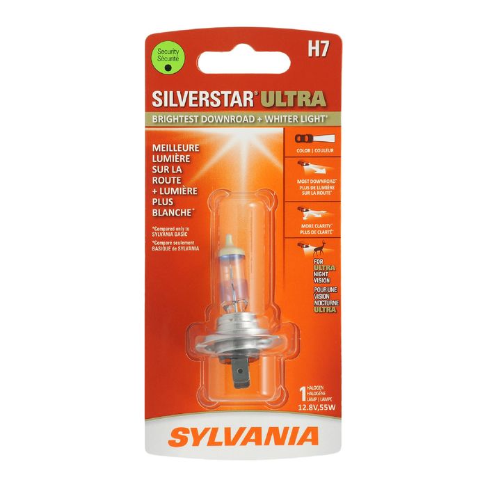 Sylvania SilverStar Ultra Headlight Bulb H7SU