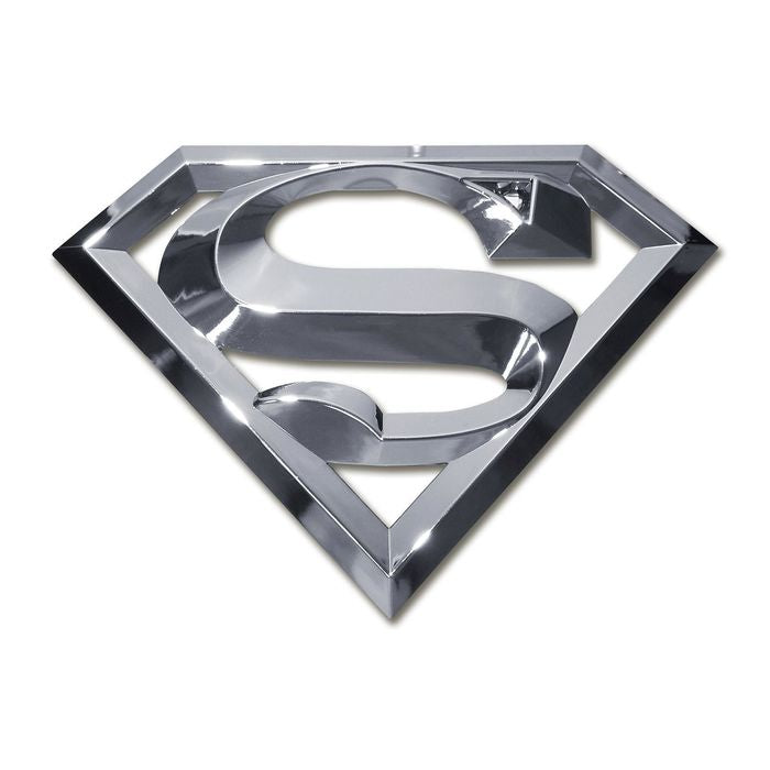 Electroplate Mini Superman Emblem