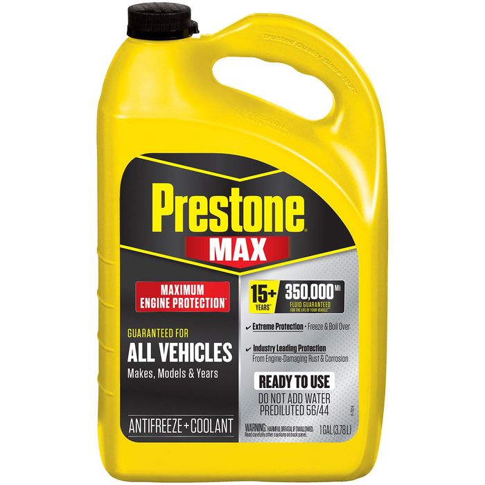 Prestone Max Universal Antifreeze and Coolant Ready-To-Use