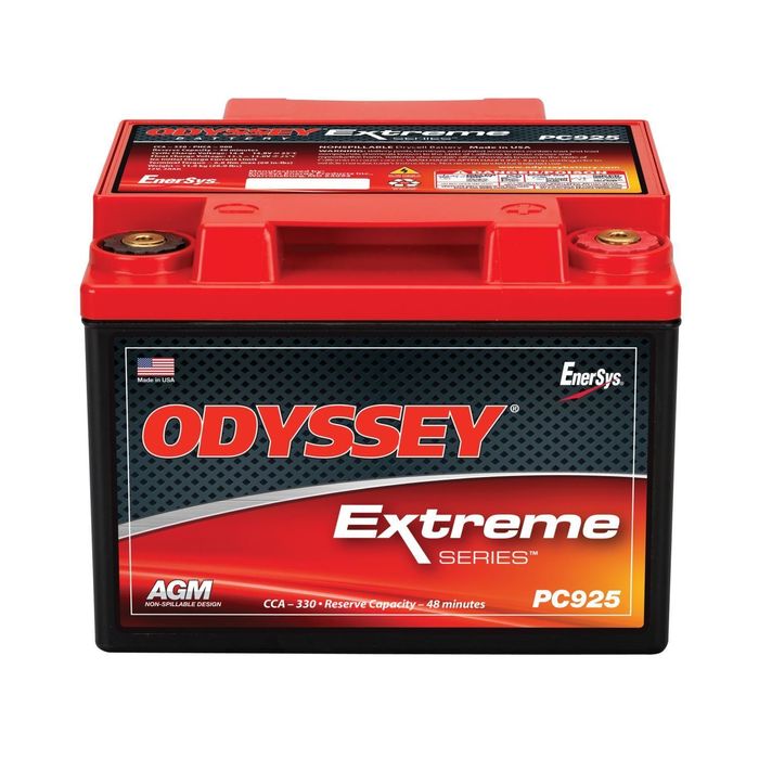 Odyssey Battery Extreme AGM Ready-to-Ride Power Sport Battery 330 CCA PC925