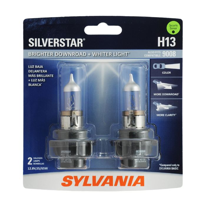 Sylvania SilverStar Headlight and Fog Light Bulb H13ST-2