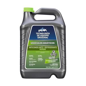 PEAK Original Equipment Technology Asian Vehicles Green Antifreeze and Coolant Ready-To-Use
