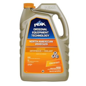 PEAK Original Equipment Technology North American Vehicles Orange Antifreeze and Coolant Concentrate