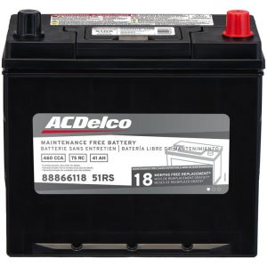 ACDelco Advantage Battery BCI Group Size 51R 460 CCA 51RS