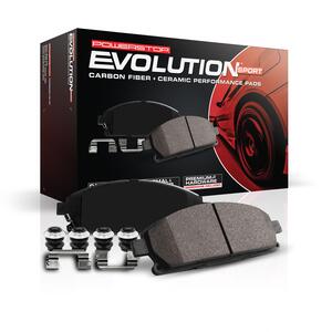 PowerStop Carbon Fiber Ceramic Disc Brake Pad Set Z23-784