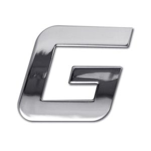 Electroplate Chrome Letter G