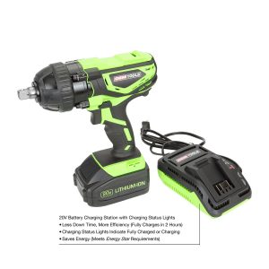 OEMTOOLS 1/2in Drive Lithium Ion Heavy Duty Impact Wrench
