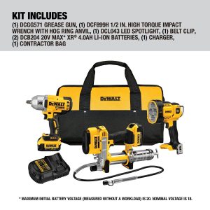 Dewalt 20 Volt Lithium Ion 3-Tool Combo Kit