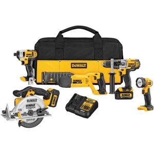 Dewalt 1/2in 20 Volt MAX Premium 5-Tool Combo Kit
