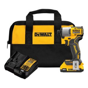 Dewalt 1/4in 20 Volt MAX Brushless Impact Driver Kit