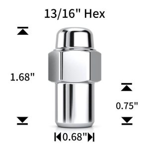 White Knight Wheel Nut 20 Piece 778204