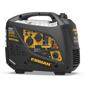 Firman Power Equipment 2,100/1,700 Watts Recoil Start 30 Amps Parallel Ready, 50 ST CAN Gas Inverter Portable Generator
