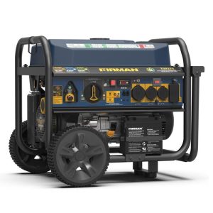Firman Power Equipment Tri Fuel Portable Generator 11400/9200W Electric Start Wheel Kit CO Alert 50 ST CAN