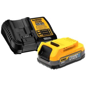 Dewalt 20 Volt MAX Starter Kit with Powerstack Compact Battery and Charger