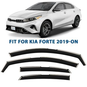 Clim Art Smoke Side Window Deflector 619103