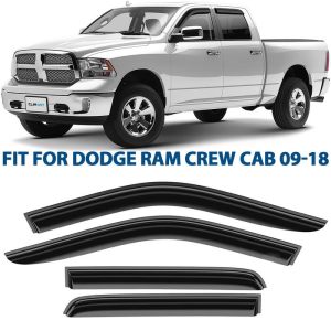 Clim Art Dark Smoke Side Window Deflector 409006