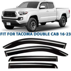 Clim Art Dark Smoke Side Window Deflector 416085LP