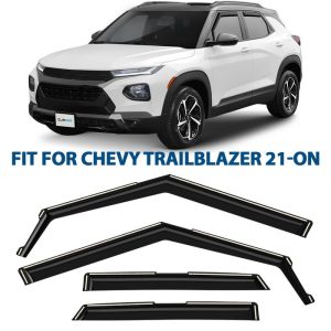 Clim Art Smoke Side Window Deflector 621088