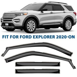 Clim Art Smoke Side Window Deflector 620150