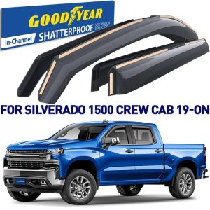 Goodyear Premium Smoke Side Window Deflector GY003415LP