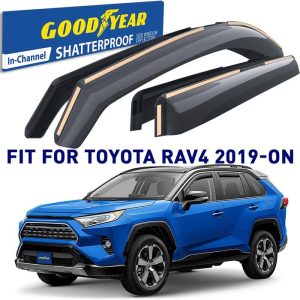 Goodyear Premium Smoke Side Window Deflector GY003431LP