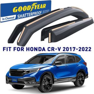 Goodyear Premium Smoke Side Window Deflector GY003432LP