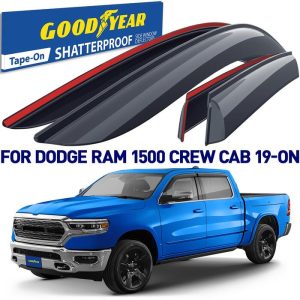 Goodyear Premium Smoke Side Window Deflector GY003180LP
