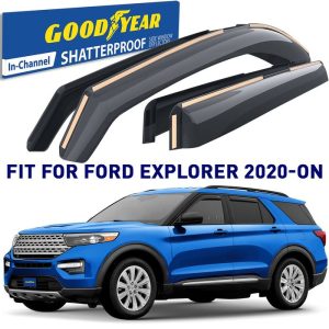 Goodyear Smoke Side Window Deflector GY003498