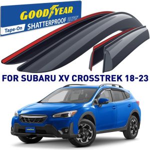 Goodyear Premium Smoke Side Window Deflector GY003233LP