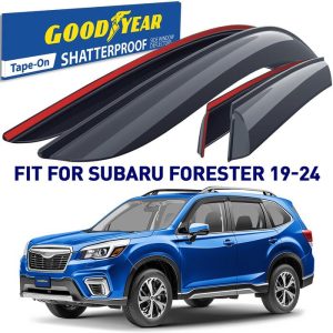 Goodyear Premium Smoke Side Window Deflector GY003148