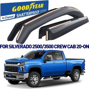 Goodyear Smoke Side Window Deflector GY007746