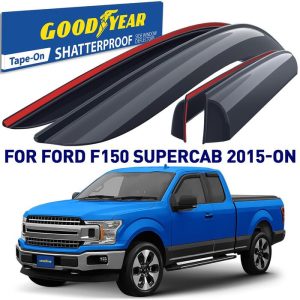 Goodyear Premium Smoke Side Window Deflector GY003113