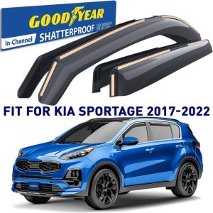 Goodyear Smoke Side Window Deflector GY003471