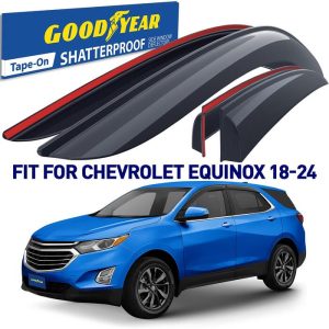Goodyear Smoke Side Window Deflector GY003253LP