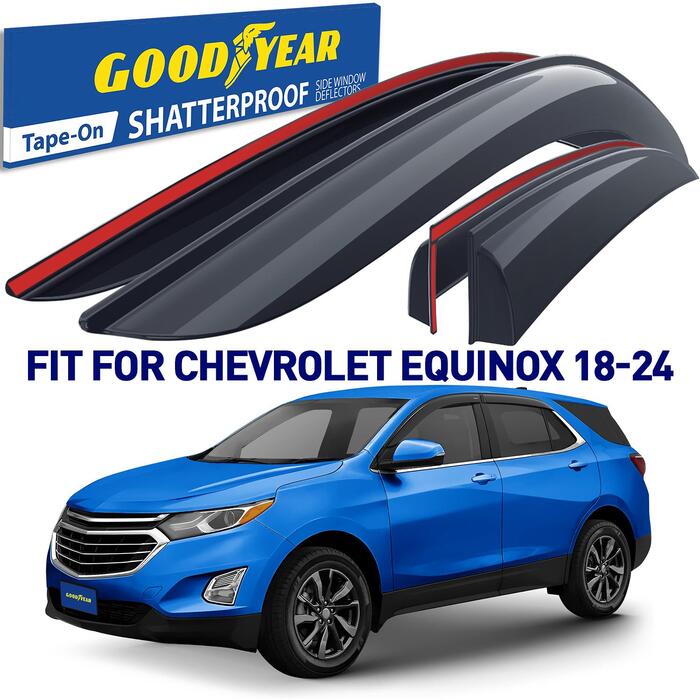 Goodyear Smoke Side Window Deflector GY003253LP