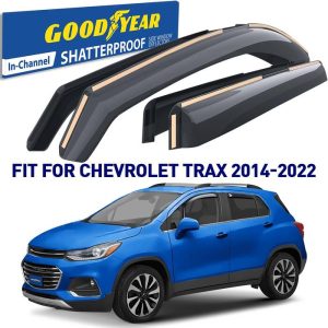 Goodyear Premium Smoke Side Window Deflector GY003439LP