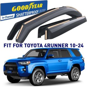 Goodyear Premium Smoke Side Window Deflector GY003422LP