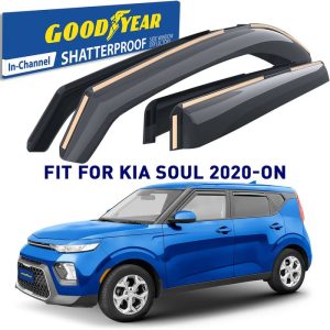 Goodyear Smoke Side Window Deflector GY003493