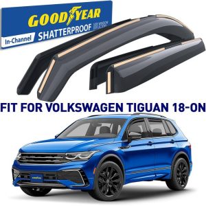 Goodyear Premium Smoke Side Window Deflector GY003448LP