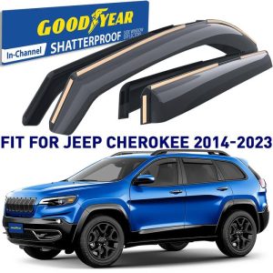 Goodyear Premium Smoke Side Window Deflector GY003427LP