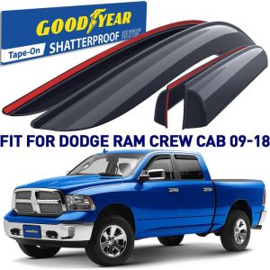 Goodyear Premium Smoke Side Window Deflector GY003106