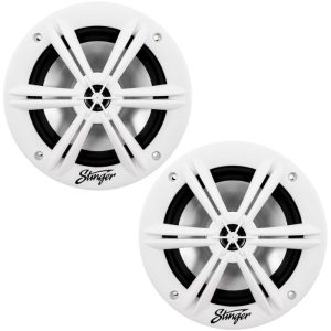 Stinger 6.5in White Marine Speaker