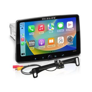 Boss Audio Elite Double Din Android Auto Rear Camera Apple CarPlay